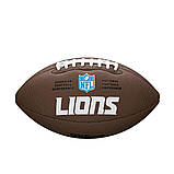 М'яч для американського футболу Wilson NFL Lions WTF1748XBDT (розмір 5),, фото 2