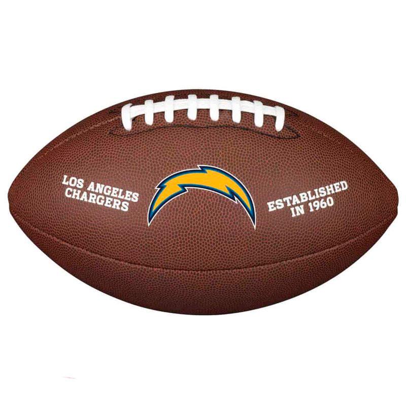 М'яч для американського футболу Wilson NFL Los Angeles Chargers WTF1748XBLAC (розмір 5)