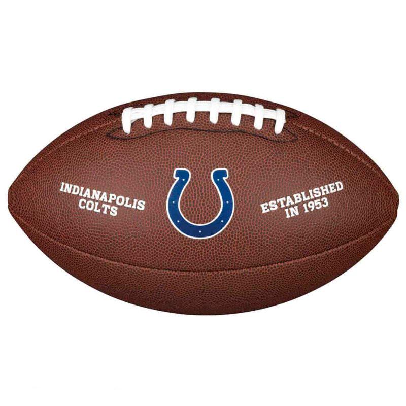 М'яч для американського футболу Wilson NFL Indianapolis Colts WTF1748XBIN (розмір 5)
