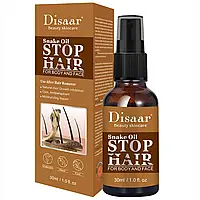 Спрей-масло для замедления роста волос Disaar Snaik Oil Stop Hair с змеиным маслом 30 ml