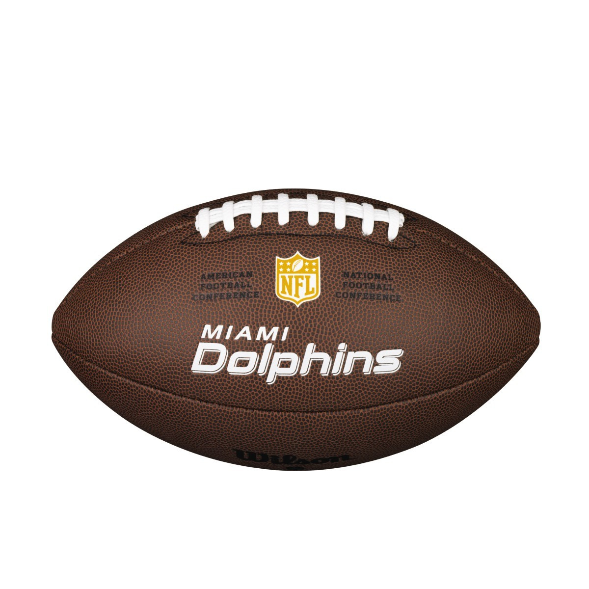 М'яч для американського футболу Wilson NFL Miami Dolphins WTF1748XBMI (розмір 5)