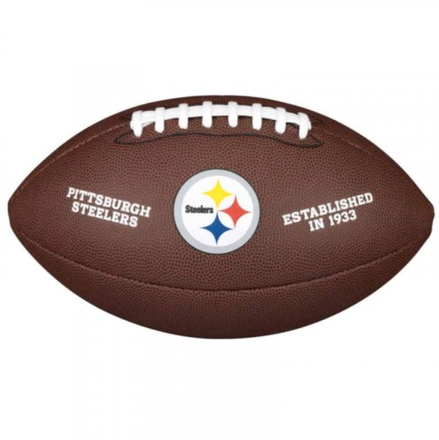 М'яч для американського футболу Wilson NFL Steelers WTF1748XBPT (розмір 5)