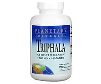 Трифала Planetary Herbals (Ayurvedics Triphala) 1000 мг 180 шт