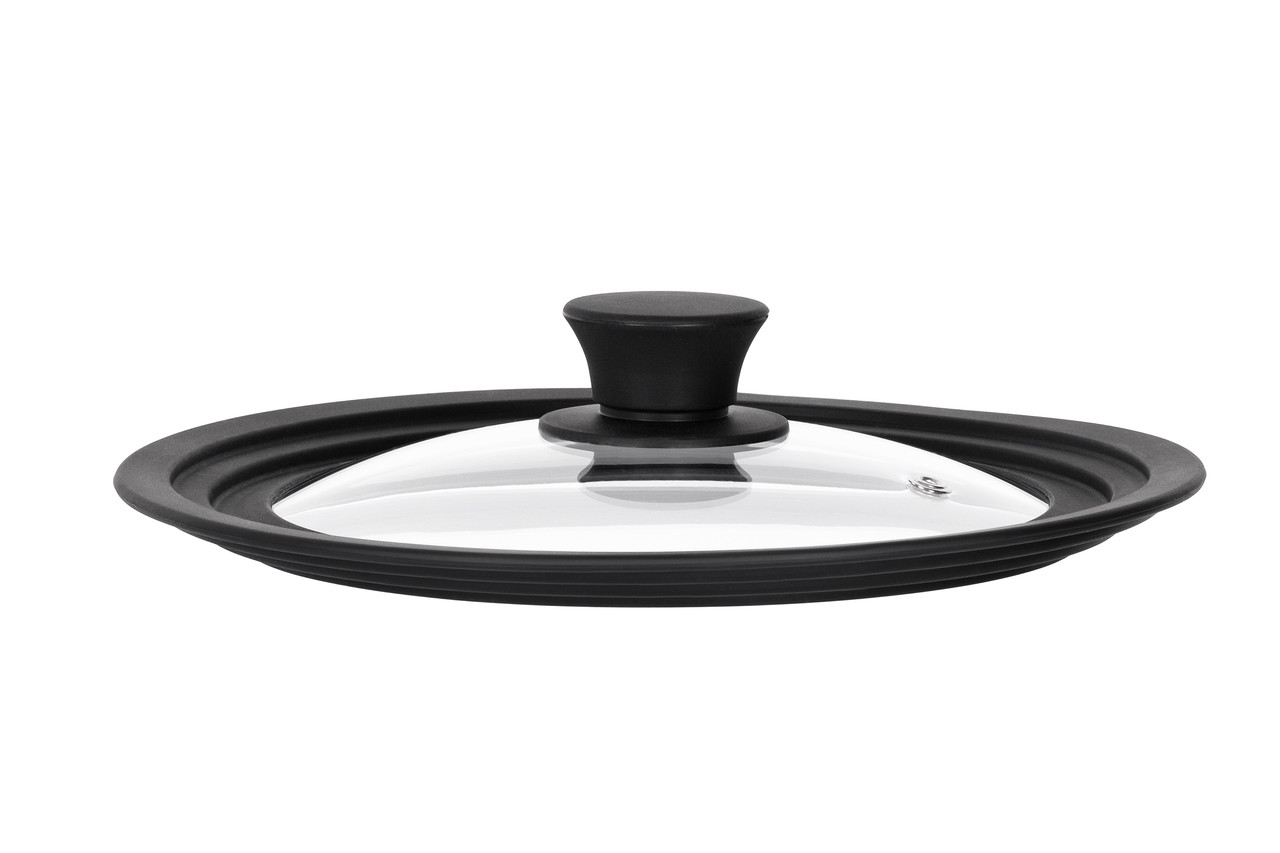 Кришка універсальна Ardesto Black Mars Smart 20/22/24 см (AR2024UL)