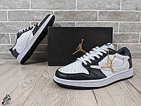 Мужские кроссовки Nike Air Jordan 1 \ Найк Аир Джордан 1 \ 45