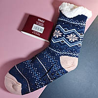 Носки валенки женские, зимние носки, домашние носки на меху