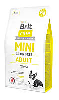 Сухой корм для взрослых собак Brit Care Mini Adult Lamb 2 кг (арт 170770/0107)