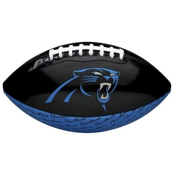 Мінім'яч для американського футболу Wilson NFL Peewee Football Team Carolina Panthers (WTF1523XBCA)