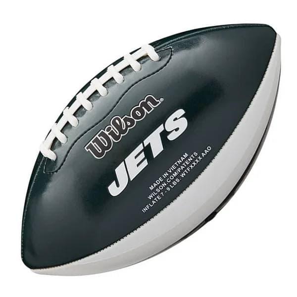 Мінім'яч для американського футболу Wilson NFL Peewee Football Team New York Jets (WTF1523XBNJ)