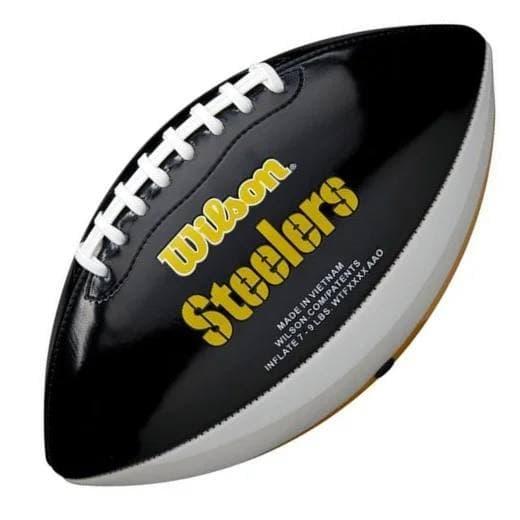 Мінім'яч для американського футболу Wilson NFL Peewee Football Team Pittsburgh Steelers (WTF1523XBPT)