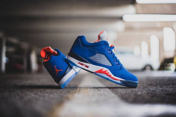 New york knicks jordan 5 best sale