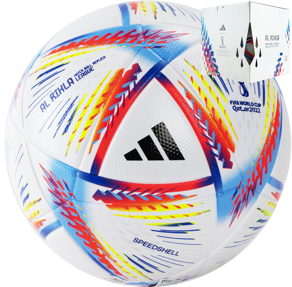 М'яч для футболу Adidas Al-Rihla League 2022/23 (розмір 5) H57782,, фото 1