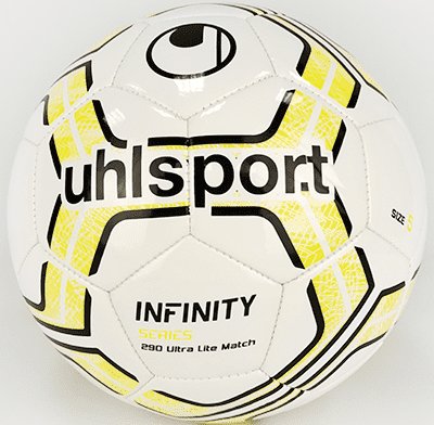 Футбольний м'яч Uhlsport Infinity 290 g Lite 1001606 03 (полегшений м'яч — 290 г, — розмір 5),