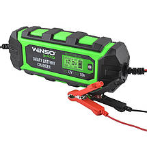 Зарядний пристрій АКБ Winso Pro 12V, 10A LCD, фото 4