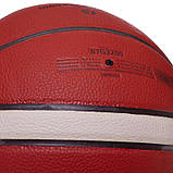 Баскетбольний м'яч Molten B6G5000 (Натуральна шкіра оригінал), фото 4