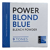 Пудра для обесцвечивания волос Teya Power Blond Blue (9 тонов голубая), 500 г