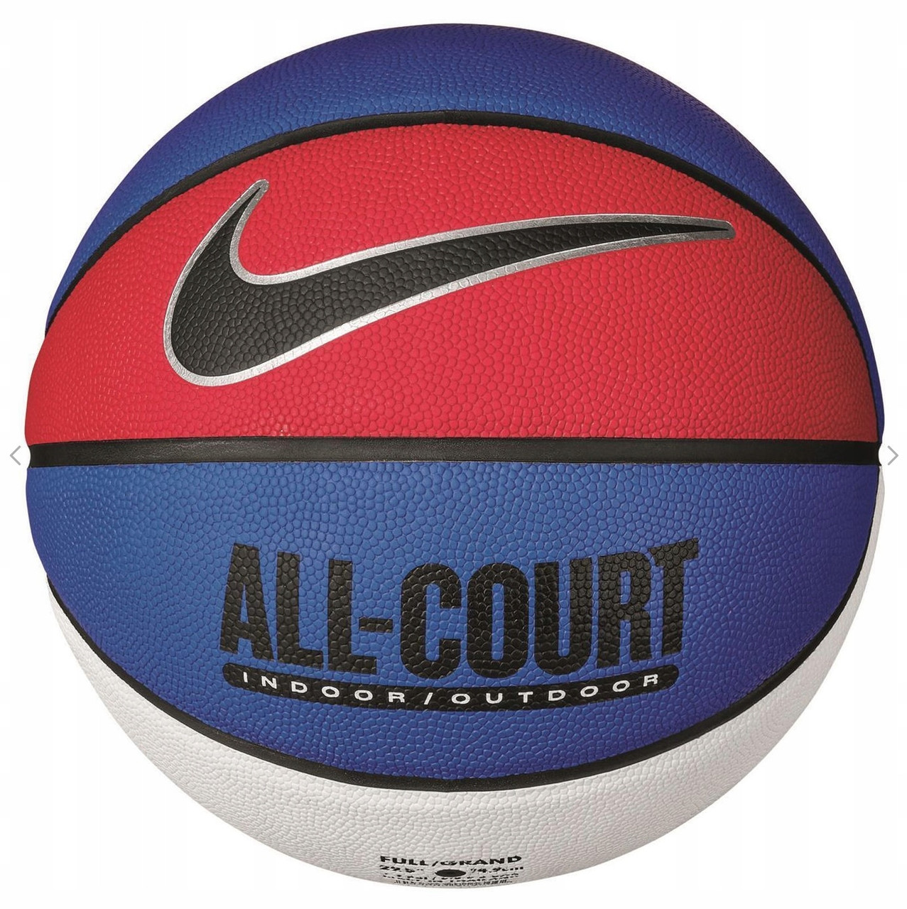 Баскетбольний м'яч Nike All Court (розмір 7, червоно-синій) N.100.4369.470.07
