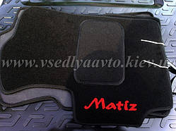 Водійський коврик ворсовий Daewoo Matiz