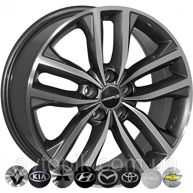 Литі диски ZW Hyundai (BK846) R18 W7.5 PCD5x114.3 ET40 DIA67.1 (GP)