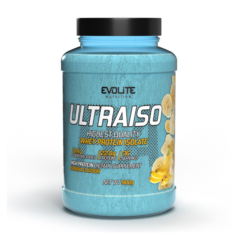 Сироватковий протеїн ізолят Evolite Nutrition Ultra Iso 900 g