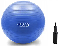 М'яч для фітнесу 4Fizjo Anti-Burst Blue — 65 см. з насосом (арт. 4FJ0030),