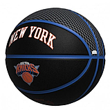 Баскетбольний м'яч Wilson NBA Team New York (розмір 7) WZ4003920XB7, фото 2