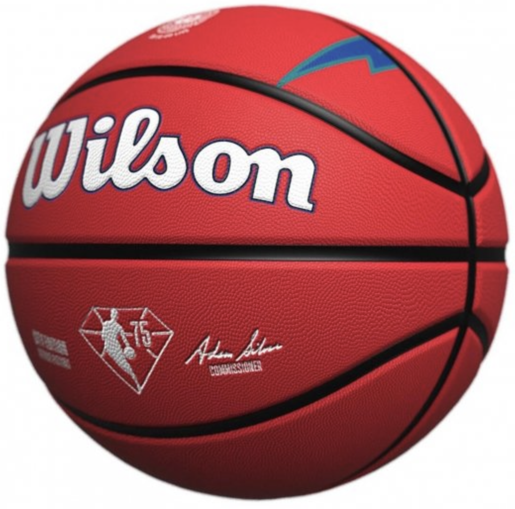 Баскетбольний м'яч Wilson NBA Team Detroit (розмір 7) WZ4003909XB7,, фото 1