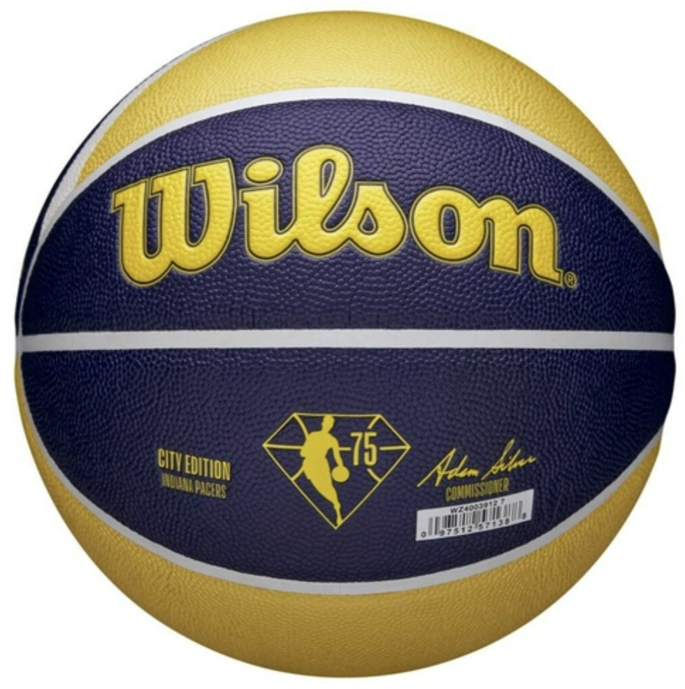 Баскетбольний м'яч Wilson NBA Team Pacers (розмір 7) WZ4003912XB7