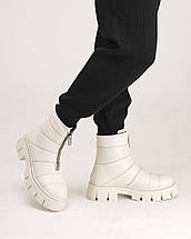 Черевики зимові Altura 4080 40 бежева шкіра 36, фото 2