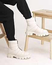 Черевики зимові Altura 4080 40 бежева шкіра 36, фото 3