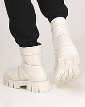 Черевики зимові Altura 4080 40 бежева шкіра 36, фото 5