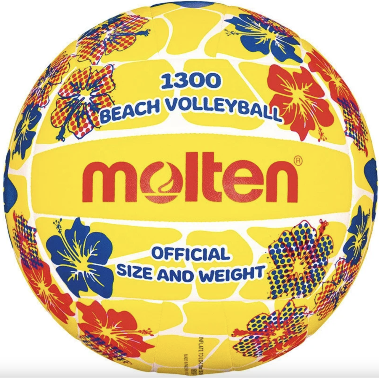 Волейбольний м'яч Molten V5B1300-FY (для пляжного волейболу)