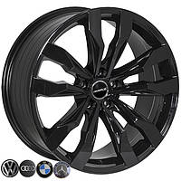 Литі диски ZW Audi (FE185) R19 W8.5 PCD5x112 ET28 DIA66.6 (black)