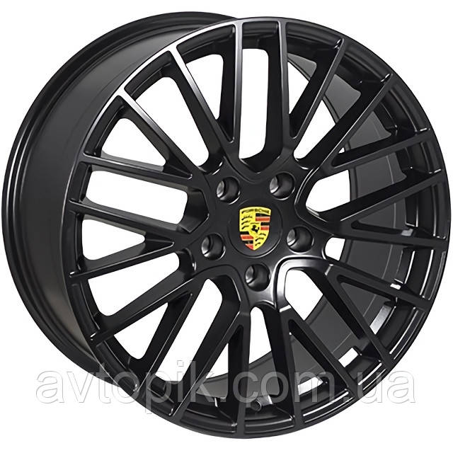 Литі диски ZW Porsche (BK5351) R20 W9.5 PCD5x130 ET47 DIA71.6 (matt black)