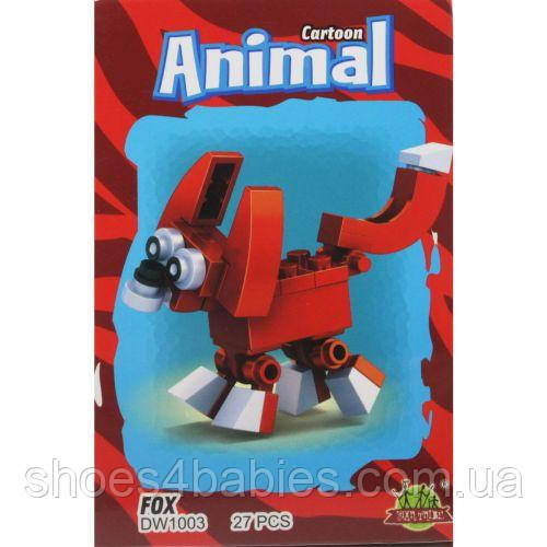 Конструктор "Cartoon Animal: Лисиця" (27 дітей)