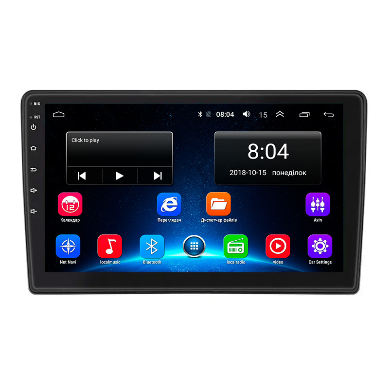 Штатна магнітола Lesko для LADA (ВАЗ) Granta I 2011-2018 екран 9" 2/32Gb Wi-Fi GPS Base Лада Гранта 2 шт., фото 1