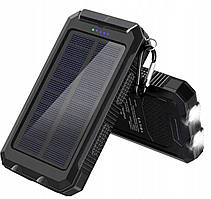 Повербанк Solar Chargeri 10 000 mAh/Powerbank з вбудованим сонячним елементом