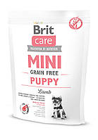 Сухой корм Brit Care (Брит Кеа) Mini Grain Free Puppy беззерновой для щенков мини пород (ягненок) 0.4 кг