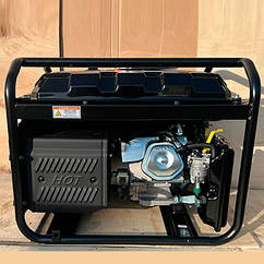 Бензиновий генератор PEZAL PGG8000x 6 кВт однофазний, двигун Loncin NRS420H