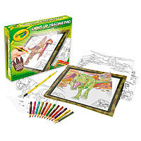 Игровая панель для творчества с подсветкой Crayola Динозавры 74-7497