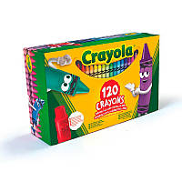 Набор воскового мела Crayola 120 шт со стругачкой 52-6920