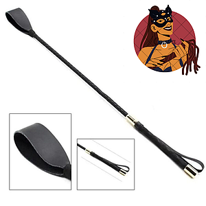 Кнут стек батіг королівський Queen of Pain BDSM БДСМ пльотка на подарунок