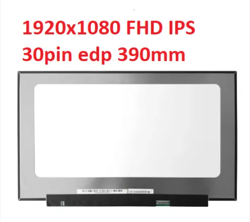 Матриця для ноутбука 17.3 Led Slim 1920x1080 IPS 30pin edp роз'єм справа внизу БЕЗ Вух 390mm NV173FHM-N49 новий