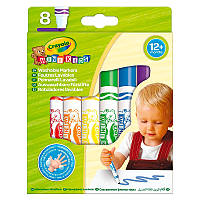 Набор фломастеров Crayola Mini Kids Мои первые фломастеры (washable) 8 шт 8324