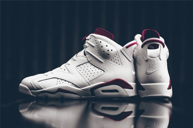 Купить Кроссовки мужские Nike Air Jordan 6 “Maroon” / AJM-461 в
