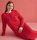 Нічна сорочка з довгими рукавами різних кольорів, фото 9