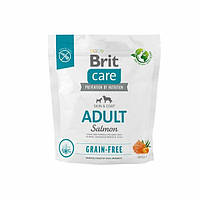 Brit Care Dog Grain Free Adult Salmon 1 кг сухой корм для собак аллергиков 1 кг