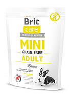 Сухой корм для собак Brit Care Dog Mini Adult Lamb для собак аллергиков 0,4 кг