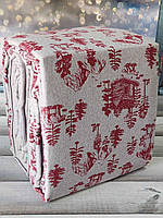Зимний комплект постельного белья полуторный размер из фланели ТМ Cotton Collection 2233