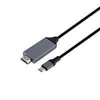 USB Type-C/HDMI 2m 4k (A41) Цвет Черный